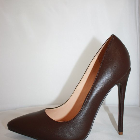 Women's The Nu Pump 5.0' Bordeaux Leather 2" Heels - Picture 14 of 14